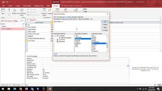 MS Access - Setting Up Validation Rules