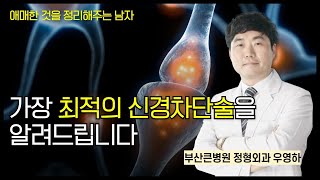 [애매한 것을 정리해주는 남자] 가장 최적의 신경차단술을 알려드립니다(질환별. 부위별) / 부산큰병원 정형외과 우영하