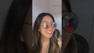 GloFX kaleidoscope glasses light demonstration and Review