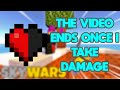 THE VIDEO ENDS ONCE I TAKE DAMAGE | ROBLOX SKYWARS