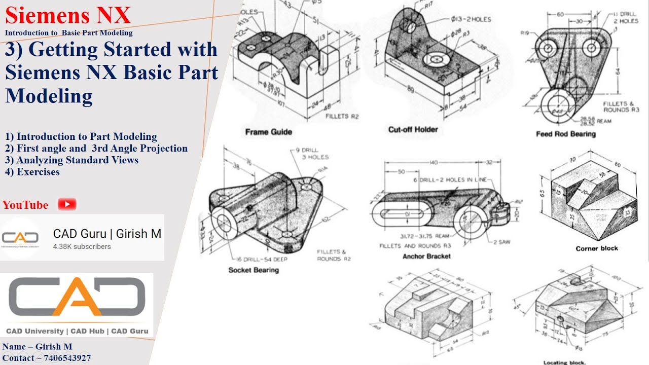 Getting Started With Siemens Nx Basic Part Modeling Siemens Nx