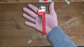 Ridgid Pipe Wrench Unboxing. 6\