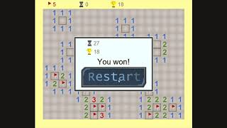 Python 3.8 Minesweeper playtest