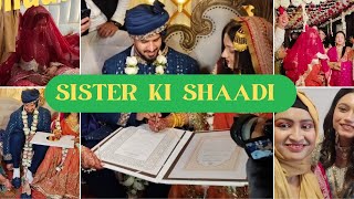 Mamu jaan beti ki shaadi //sister wedding #zebaazizvloge #sadafkishaade #sisterwedding #dailyvlog