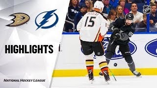 Тампа-Бэй - Анахайм / NHL Highlights | Ducks @ Lightning 11/23/19