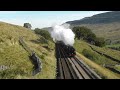 lms 46115 shines in the sun on the 30th anniversary steam train tour 17 9 22.