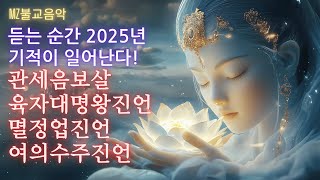 (2025년 소원성취)모든 소원 들어주시는 기적의 이름 관세음보살! 관세음보살 육자대명왕진언 멸정업진언 여의수주진언!