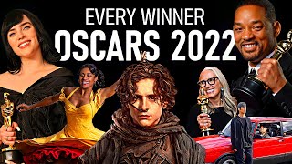 OSCARS 2022 : Every Winner - TRIBUTE VIDEO