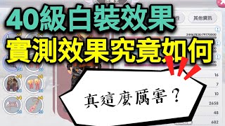 【法蘭王】Ro新世代的誕生：實測40級白套裝技能效果，究竟是否跟傳言中的一樣猛，讓我們看下去！