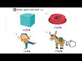 oxford phonics world student book level 3 long vowels disc 1 unit 3 long u u_e cute cube