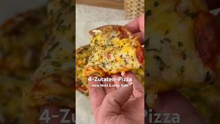 Protein Pizza ohne Mehl \u0026 ohne Hefe zum Abnehmen #keto #lowcarb #gesund #shorts #abnehmen #pizza