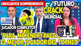 URUGUAYOS ENCANTADOS con KENDRY PAEZ vs VENEZUELA ¡VA SER UN CRACK, EL MEJOR JUGADOR DEL TORNEO!