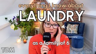 Laundry !!! How I Keep Up as a Family of 6