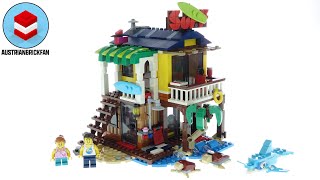 Lego Creator 31118 Surfer Beach House - Lego Speed Build Review