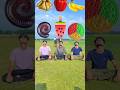 Eating biscuits, honey, icecream, fruits, singara vs Chilli,Shikhar,insects & fish - vfxvideo#shorts