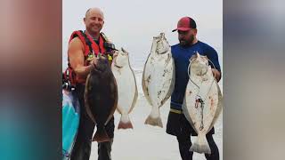 RED HOT CALIFORNIA HALIBUT BITE FROM KAYAK