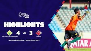 Highlights | St. Vincent and the Grenadines vs Bermuda | 2023/24 Concacaf Nations League