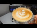 مراجعة مكينة جيملاي وتحضير كوب جميل ولاتيه ارت منها☕😍 review gemilai coffee machine