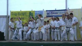 Délegyházi Napok karate bemutató 2011