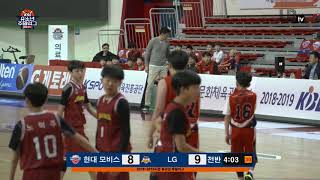 2018-19 KBL 유소년주말리그 초등부 고학년_모비스vsLG