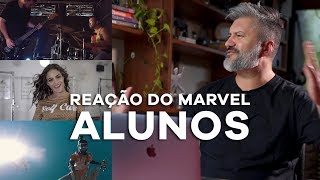 REAÇÃO DO MARVEL VIDEOS DE ALUNOS FILMMAKER PRO