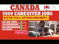 Caregiver jobs in Canada with Visa Sponsorship |Abroad Vacancies| No IELTS