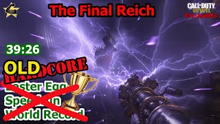 (OLD)Hardcore The Final Reich Easter Egg Speedrun Solo World Record 39:26 (With Consumables)