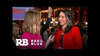 Tulsi Gabbard makes pitch for unconventional foreign policy