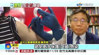 混打6組合皆遭突破! 醫:不打第三劑恐更糟│中視新聞 20211123