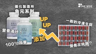 紅蟲+進化製造所！冷凍赤蟲怎麼搭配魚元系列做使用？魚兒營養滿分的一餐！