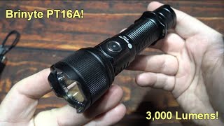 Brinyte PT16A Flashlight Kit Review! (Sporting the Luminus SFT70 LED, Tactical or for EDC!)