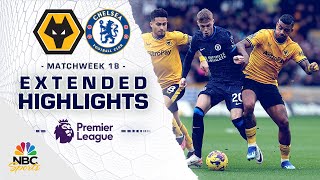 Wolves v. Chelsea | PREMIER LEAGUE HIGHLIGHTS | 12/24/2023 | NBC Sports