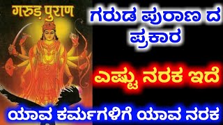 ಗರುಡ ಪುರಾಣದ ಪ್ರಕಾರ ಎಷ್ಟು ರೀತಿಯ ನರಕ ಇದೆ Garuda Purana Stories in kannada