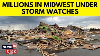 Midwest Storm | Millions In The Midwest Under Storm Watches | Nebraska Iowa Tornado News | N18V