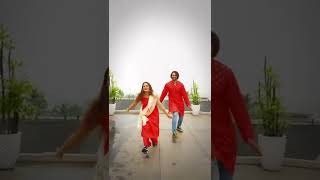 Sourabh Raaj Jain with wife Ridhima Jain bringing in the Navratri season  some garba moves#shorts