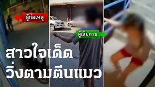 สาวใจเด็ดวิ่งตามตีนแมว | 19 ธ.ค. 66 | ข่าวเย็นไทยรัฐ