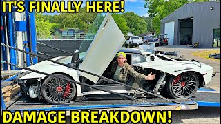Rebuilding A Wrecked Lamborghini Aventador SV Part 2