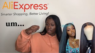 ALIEXPRESS Ali Grace Wig Review + Customization - Worth It?? Ehh...