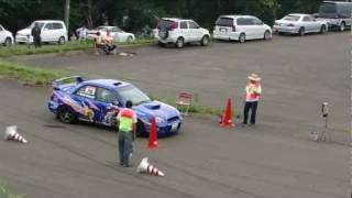 2011/07/03 CMSC青森ジムカーナ第2戦 CL-3 インプレッサ 2ヒート