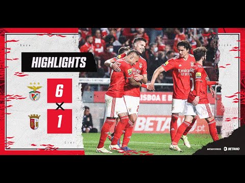 RESUMO/HIGHLIGHTS: SL Benfica 6-1 SC Braga - YouTube