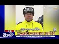 新疆超強沙塵暴 白天變黑夜飄土味 交警臉上變「泥淚」｜tvbs新聞