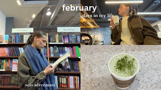 february diaries | cafes, walks, solo in the city