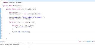 Java Programming Tutorial - 13 - Nested for loop