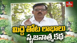 మిద్దె తోట లాభాలు సృజనాత్మకథ | Raghothama Reddy Terrace Garden Tips | hmtv Agri