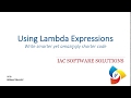 Using Lambda Expressions in Java