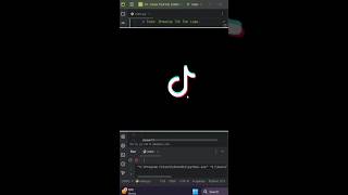 Drawing The TikTok Logo using Python Turtle #python #turtle #shorts