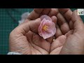 how to make paper flower sakura cherry blossom