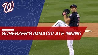 Scherzer hurls immaculate 6th inning vs. Rays in D.C.