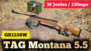 TAG Montana / Gr1250w 5.5 - Unboxing: 38 joules/330mps