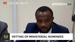 WATCH LIVE | Vetting of Ministers Designate | WoezorTV